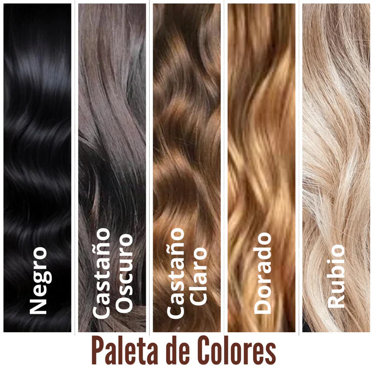 KIT MAGICO CUBRE CANAS NEXO: SHAMPOO + TRATAMIENTO CAPILAR +TONICO