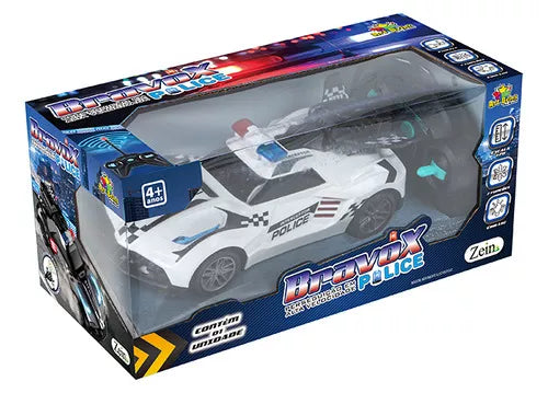 POLICE RACER - PATRULLA CON HUMO REAL Y LUCES