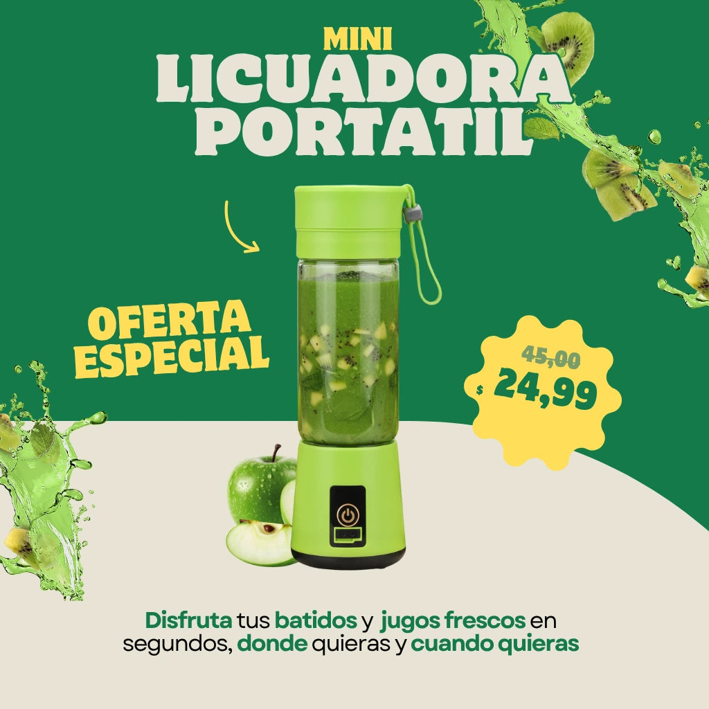 MINI LICUADORA PORTATIL