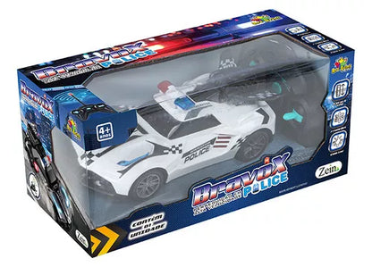 POLICE RACER - PATRULLA CON HUMO REAL Y LUCES